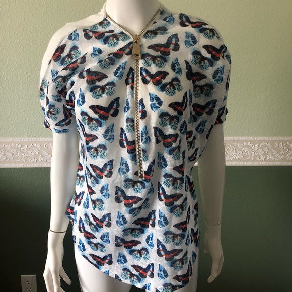 Stella Morgan Printed Top SZ Small - Picture 1 of 5